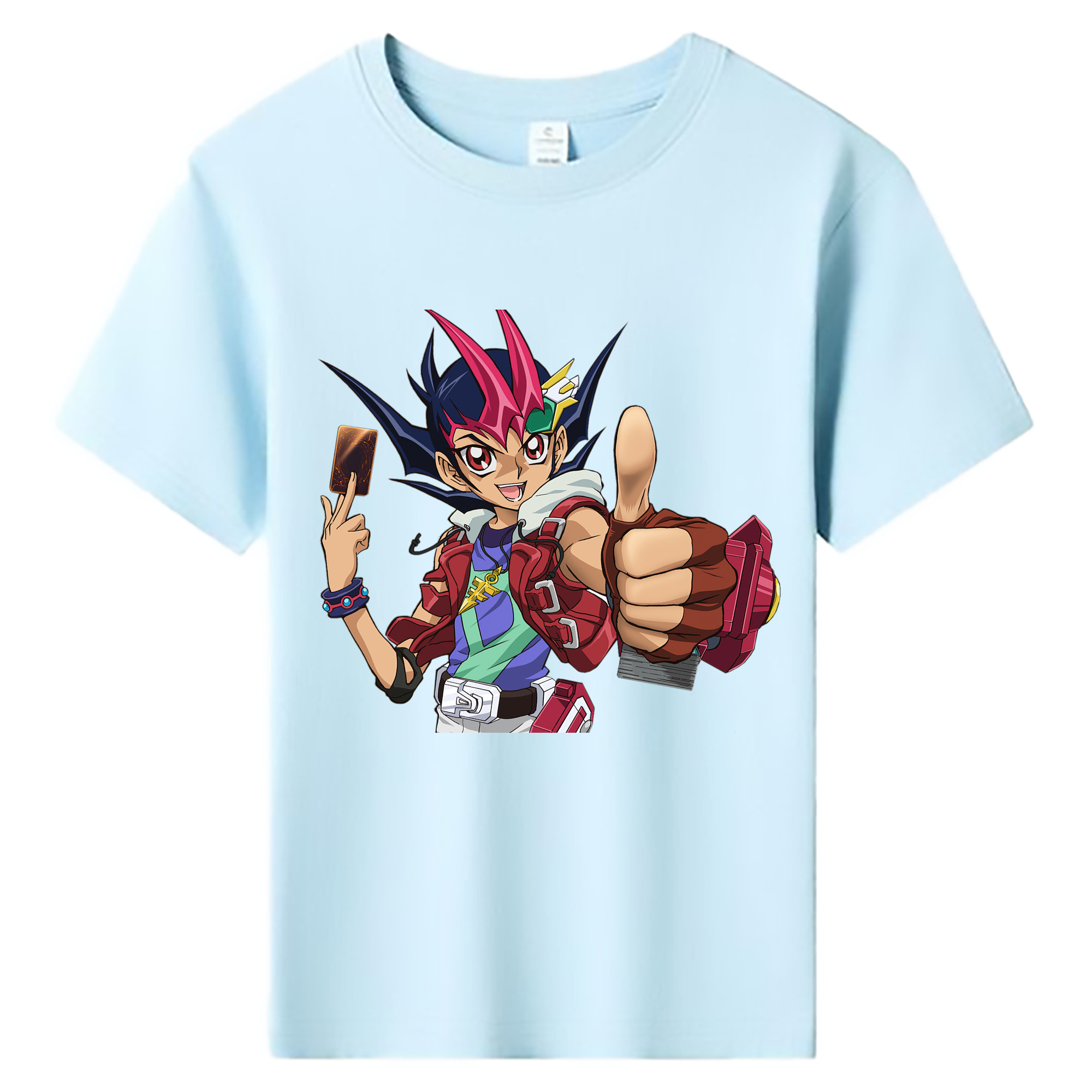 （画像用） 遊☆戯☆王 Yu-Gi-Oh! 綿100％キッズTシャツ（フロントプリント）